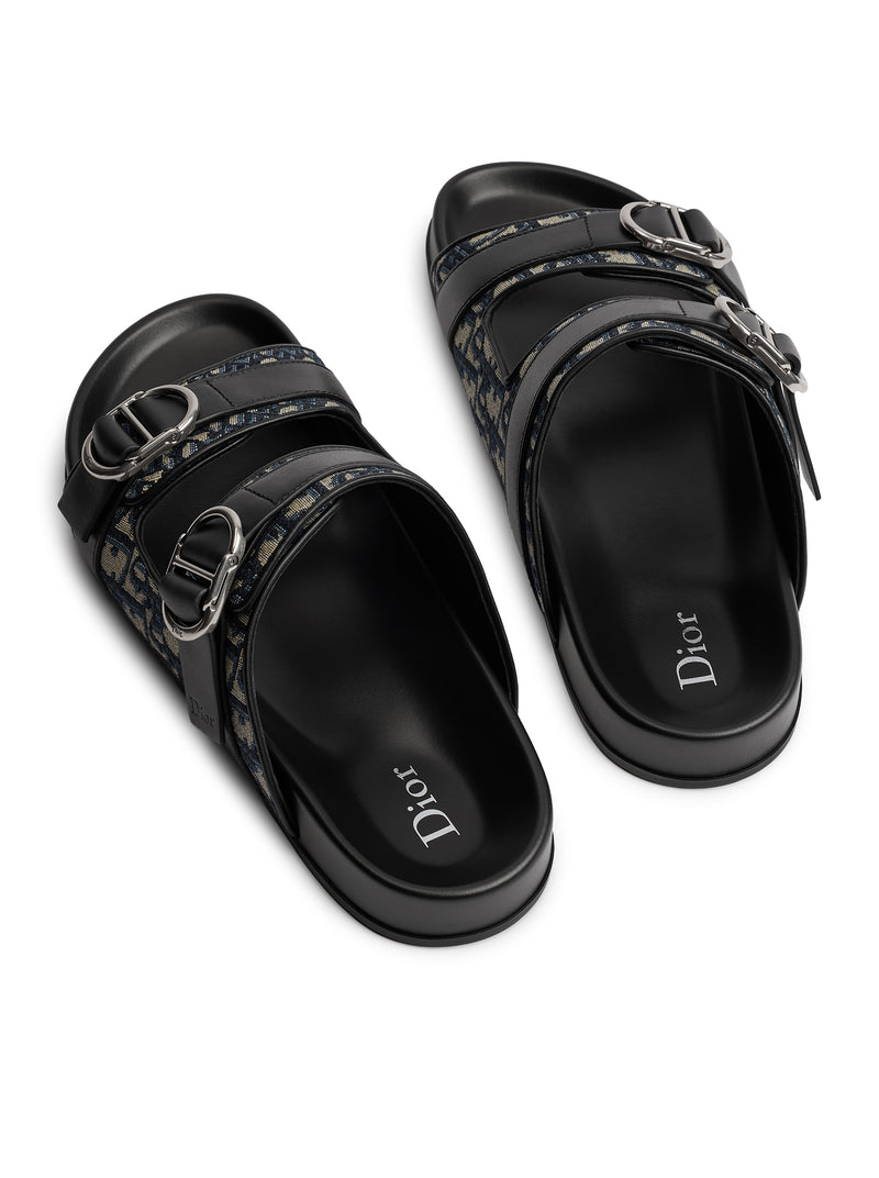 AQUA SANDALS IN DIOR OBLIQUE JACQUARD