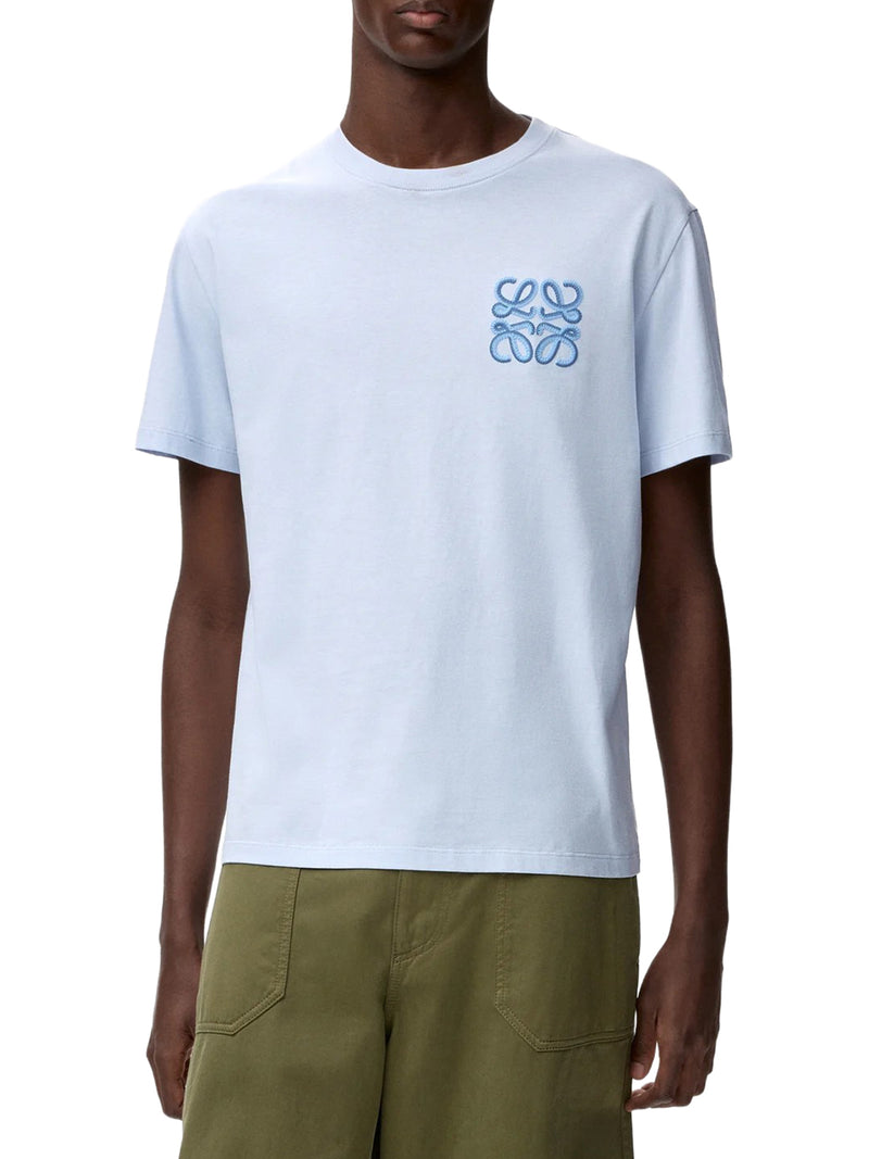 T-SHIRT WITH ANAGRAM EMBROIDERY