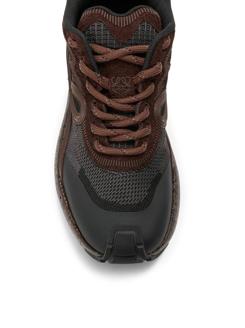 POGO SNEAKERS IN TECHNICAL KNIT AND SUEDE