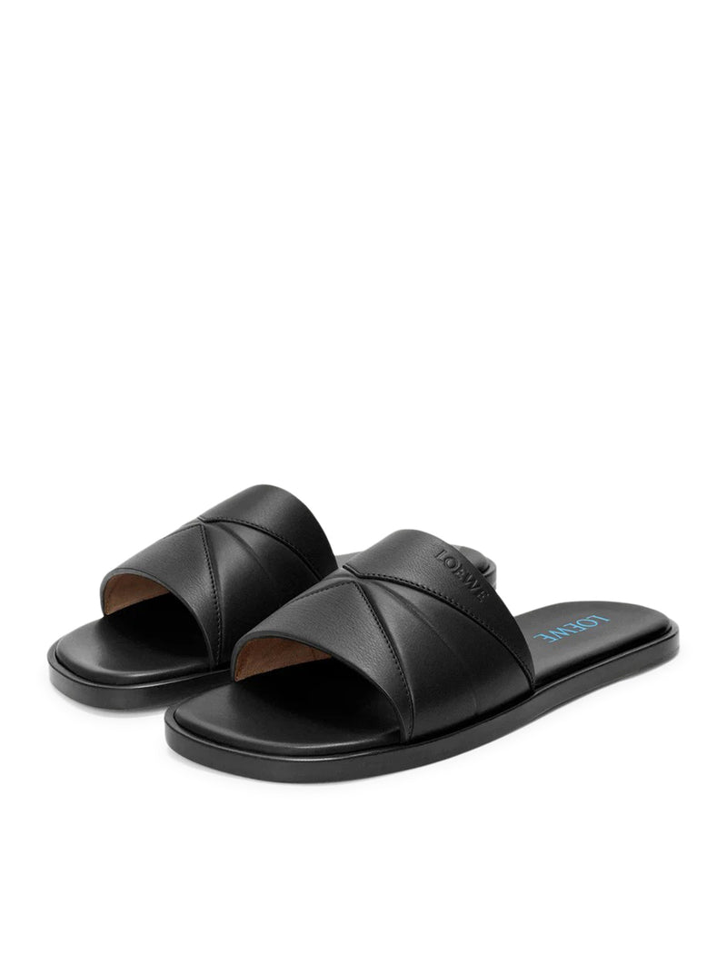 ORIGAMI SLIDES IN SOFT CALFSKIN