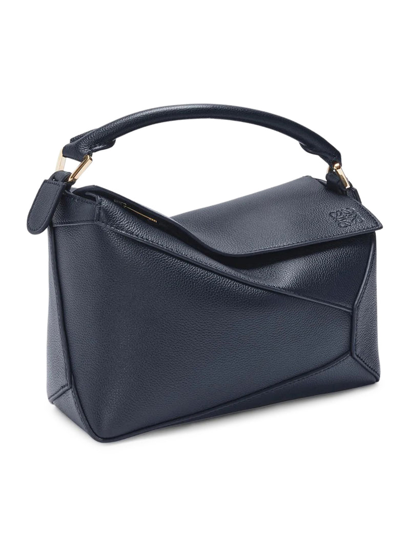 SMALL PUZZLE EDGE BAG IN GRAINED CALFSKIN