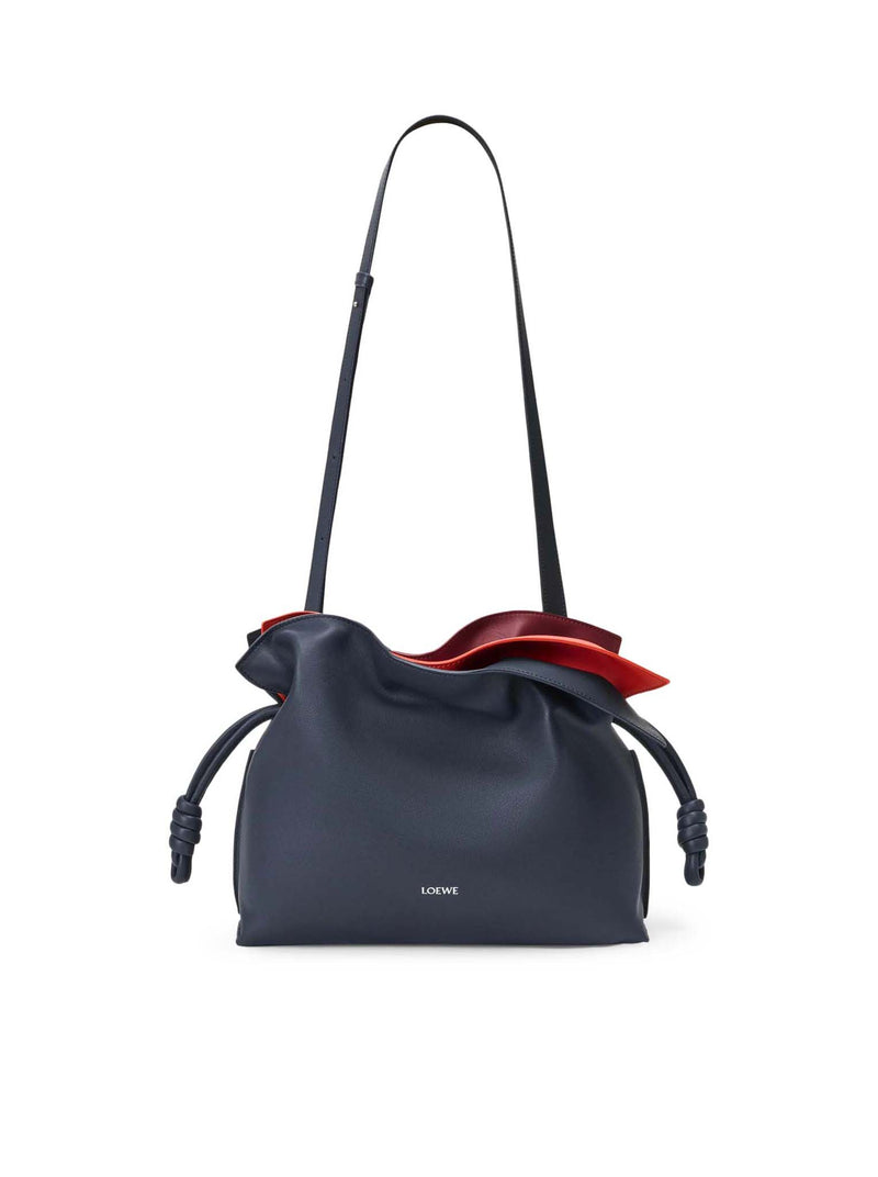 MEDIUM LAYERED FLAMENCO CLUTCH IN NAPPA CALFSKIN