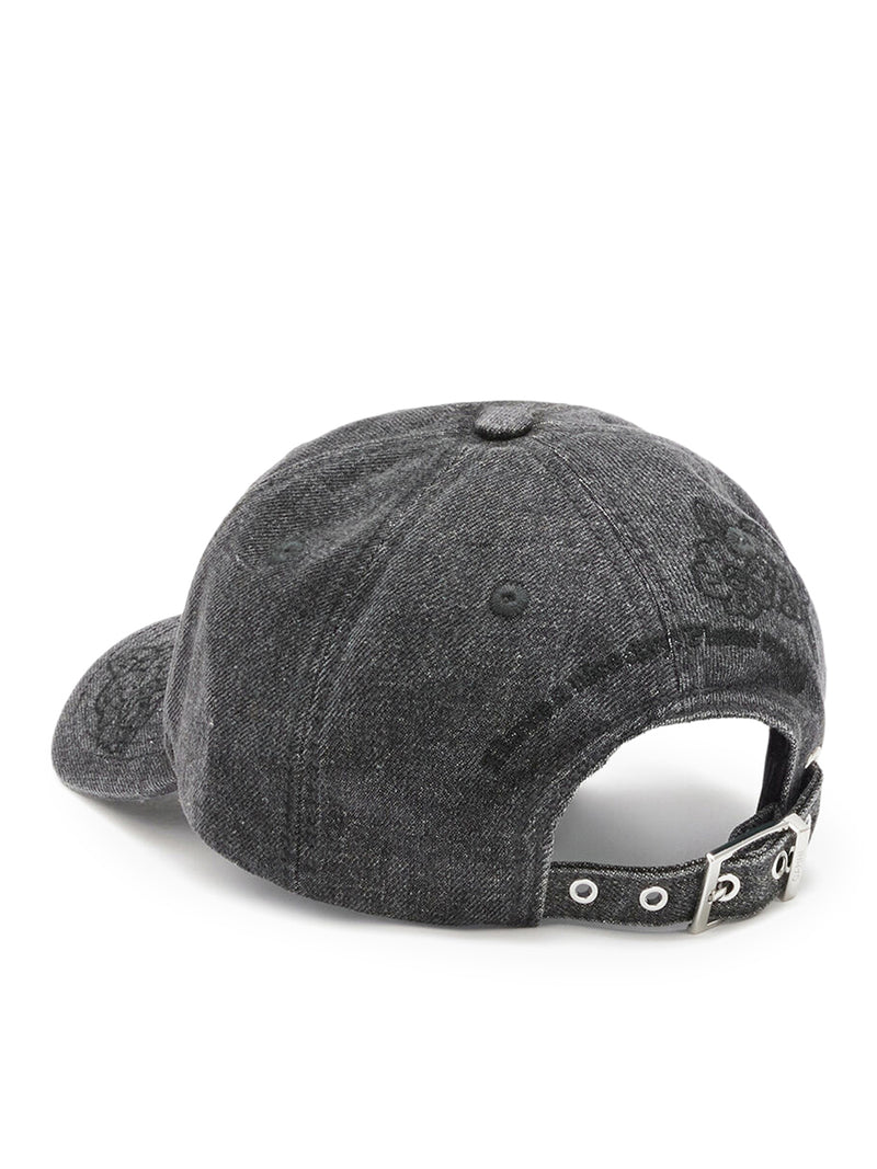 EMBROIDERED DENIM CAP