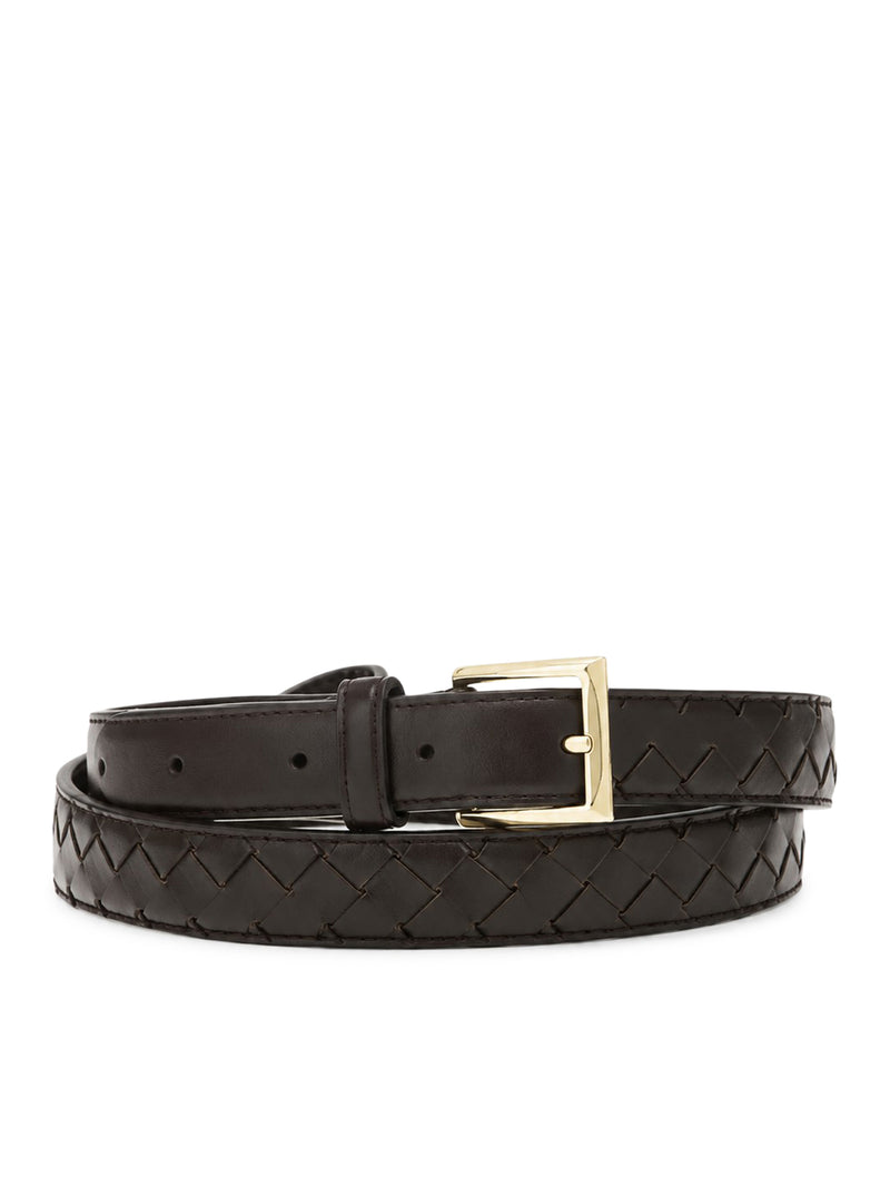 WOVEN LAMBSKIN BELT