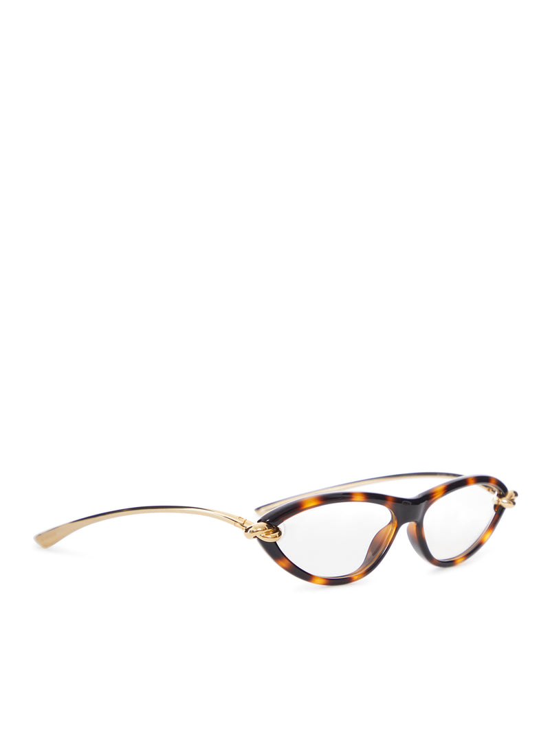 KNOT CAT-EYE GLASSES