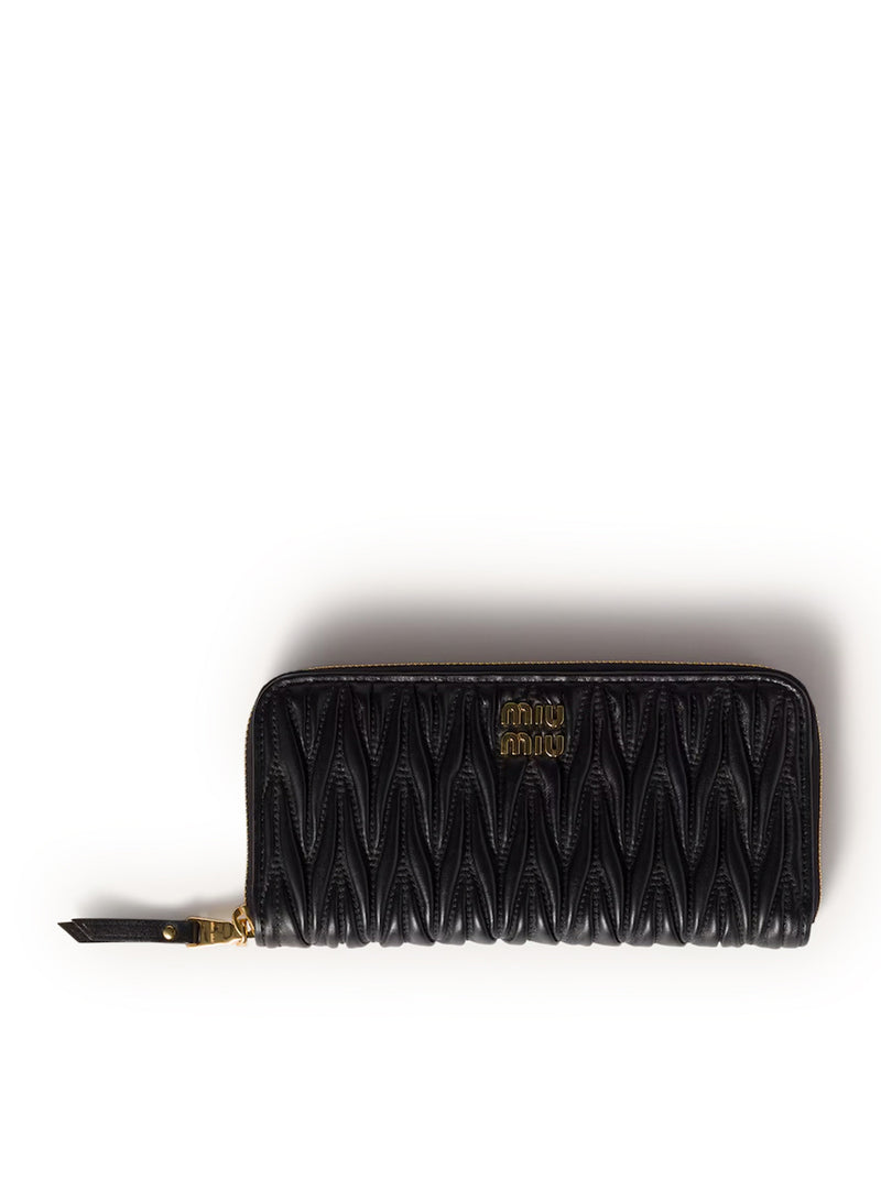 LARGE NAPPA MATELASSE WALLET