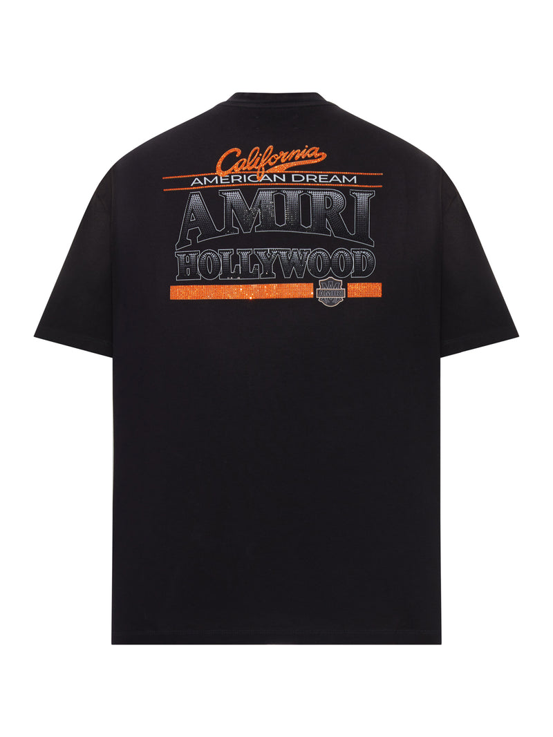 AMERICAN DREAM CRYSTAL COTTON T-SHIRT