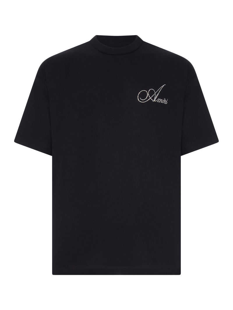 CRYSTAL LOGO COTTON T-SHIRT