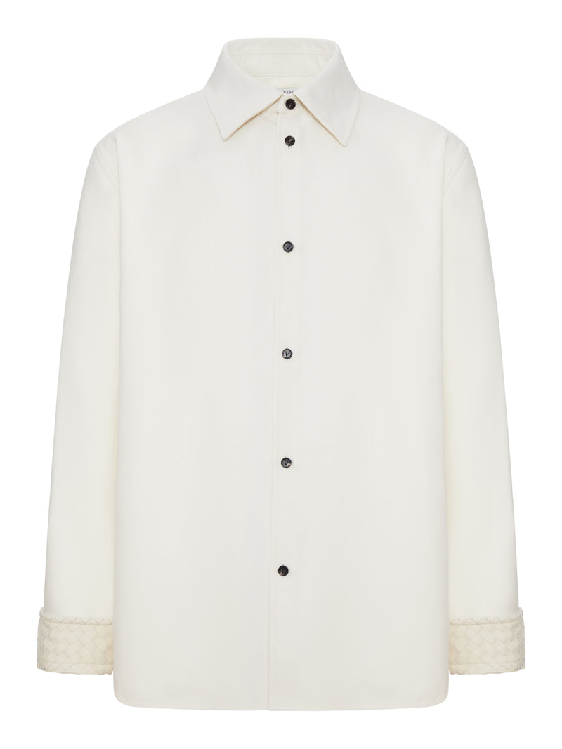 COTTON GABARDINE OVERSHIRT