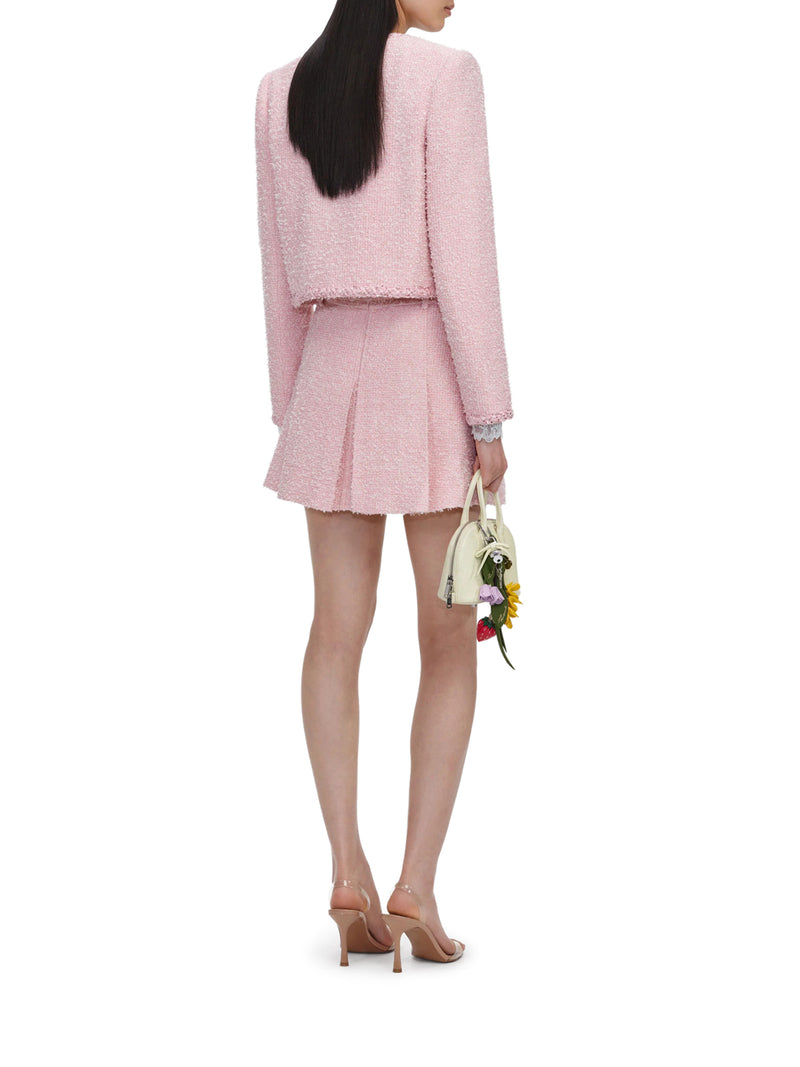 CROPPED BOUCLE JACKET