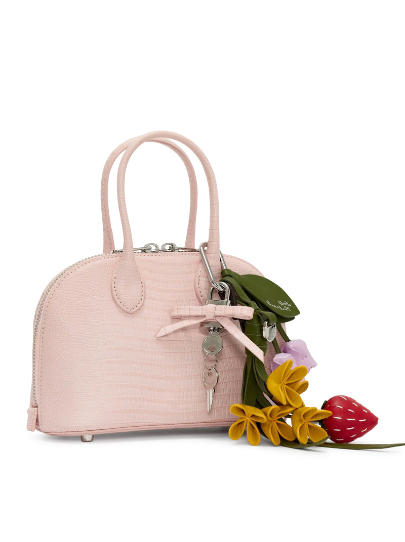 MINI LEATHER BAG WITH PENDANT