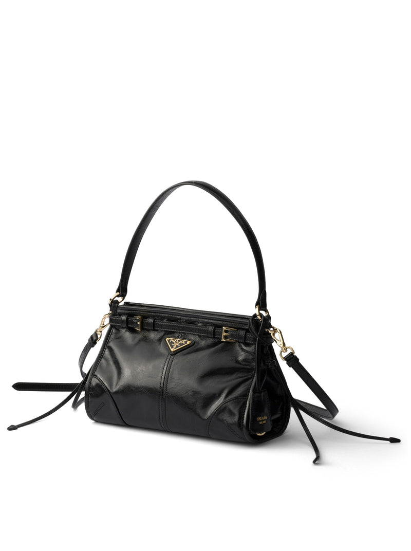 PRADA BONNIE SMALL LEATHER HANDBAG