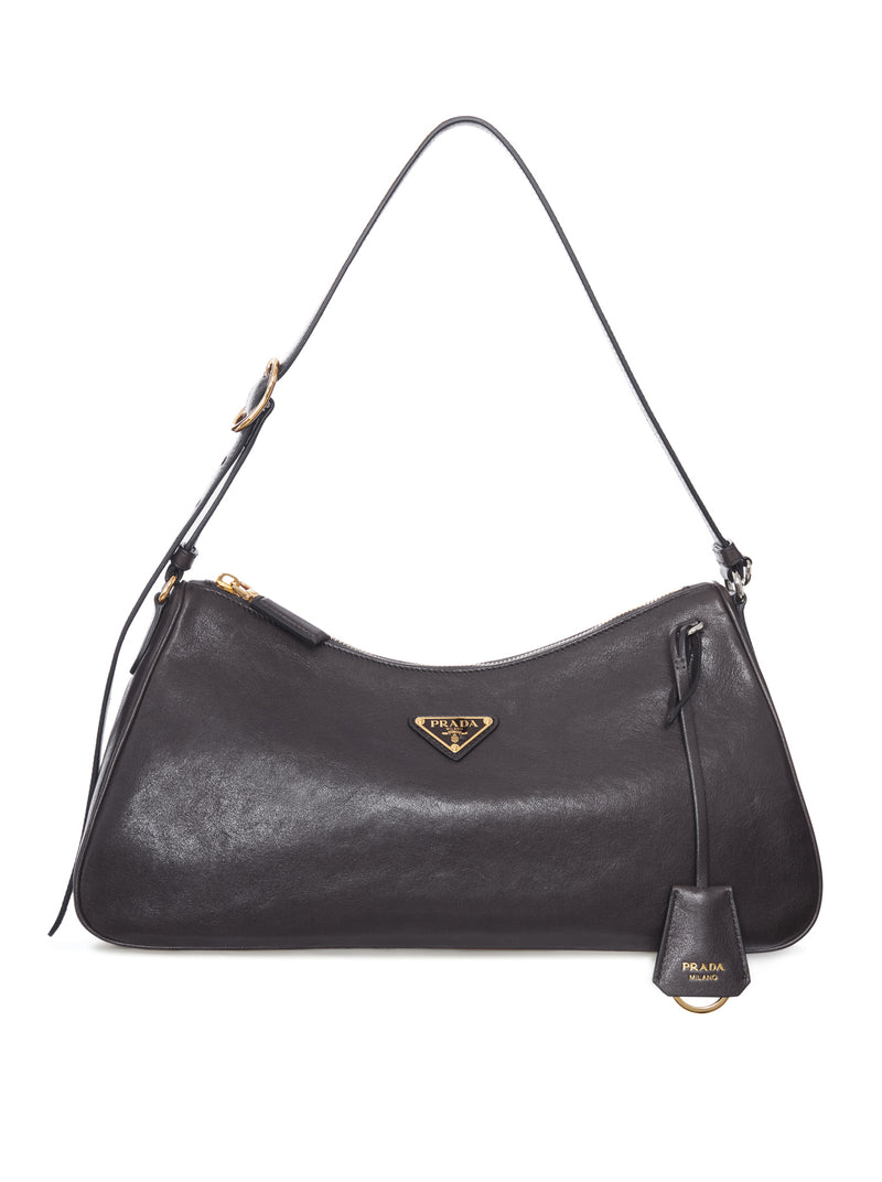 PRADA AIMÉE LEATHER SHOULDER BAG