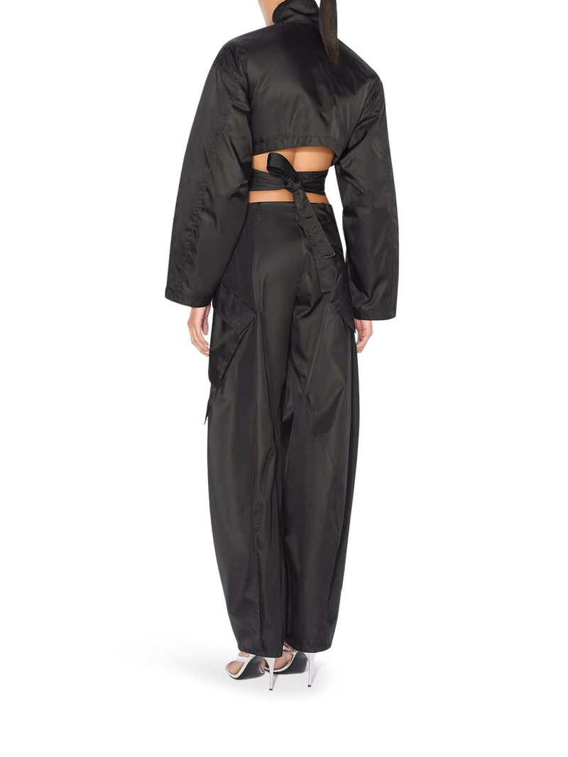 TAFFETA CARGO PANTS