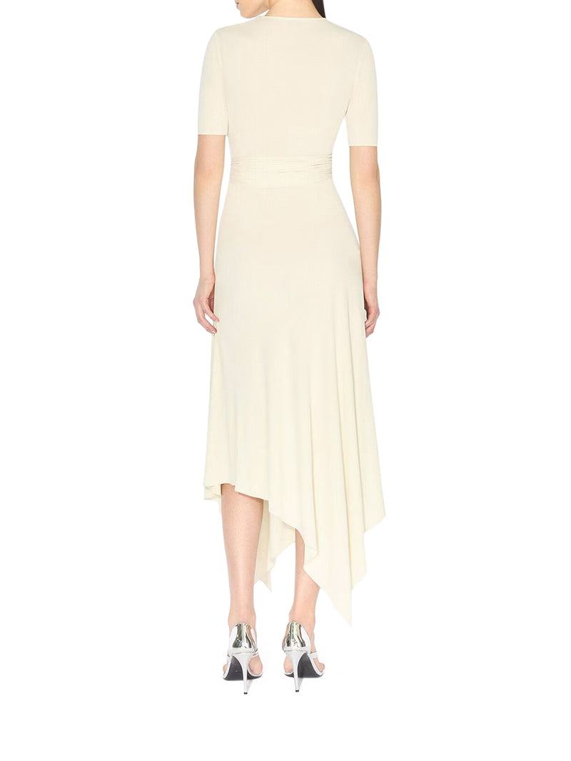 JERSEY DRESS WITH BELT