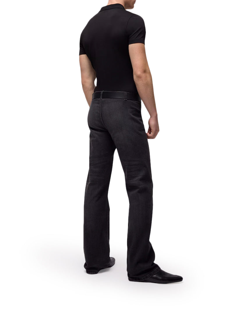 COTTON JERSEY POLO SHIRT WITH EMBROIDERY