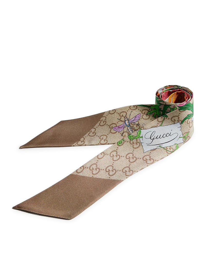PRINTED SILK SCARF