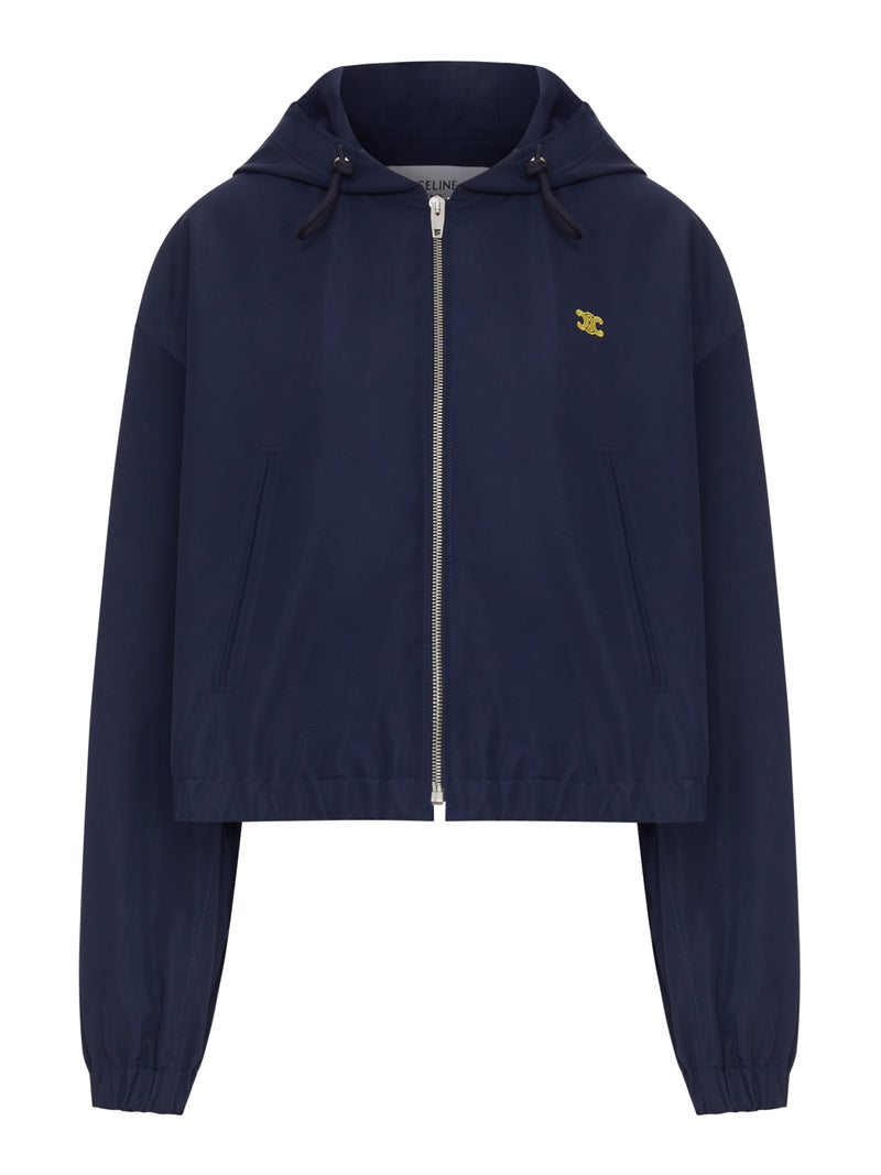 TECHNICAL FABRIC WIND JACKET WITH TRIOMPHE LOGO