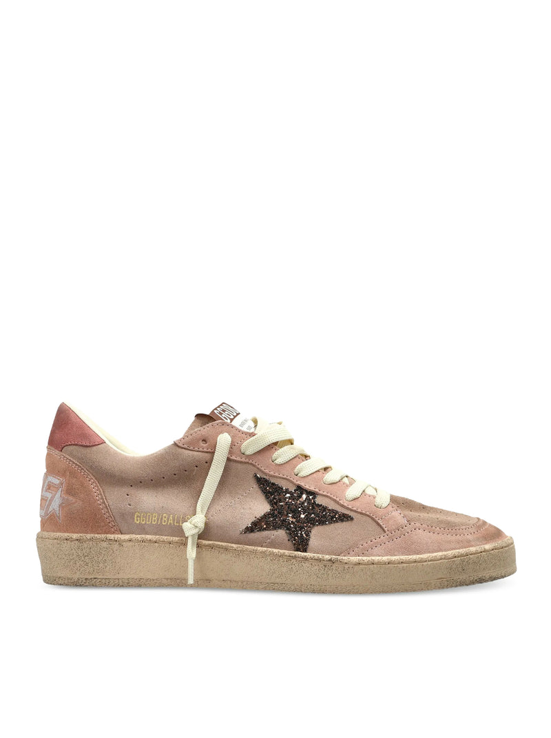 BALL STAR GLITTER-PATCH SNEAKERS