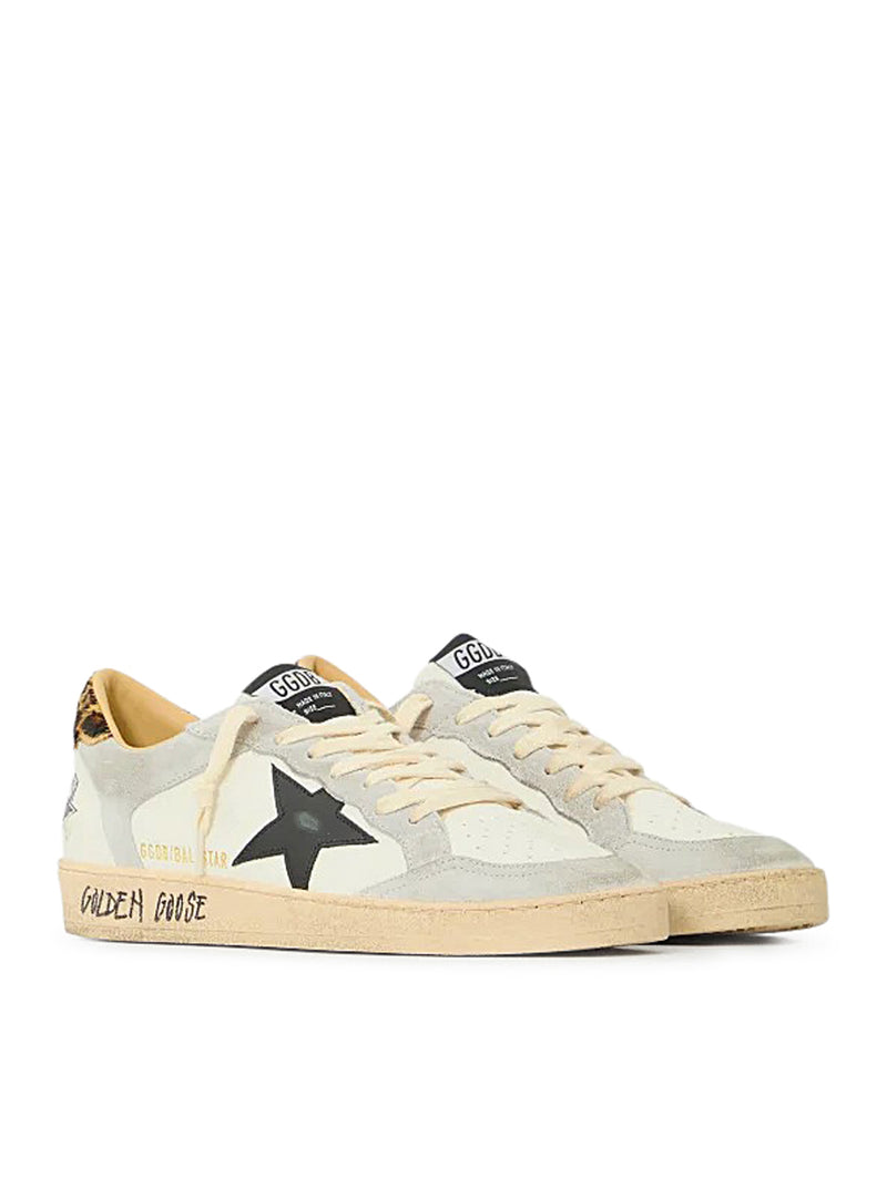 BALL STAR LEATHER SNEAKERS