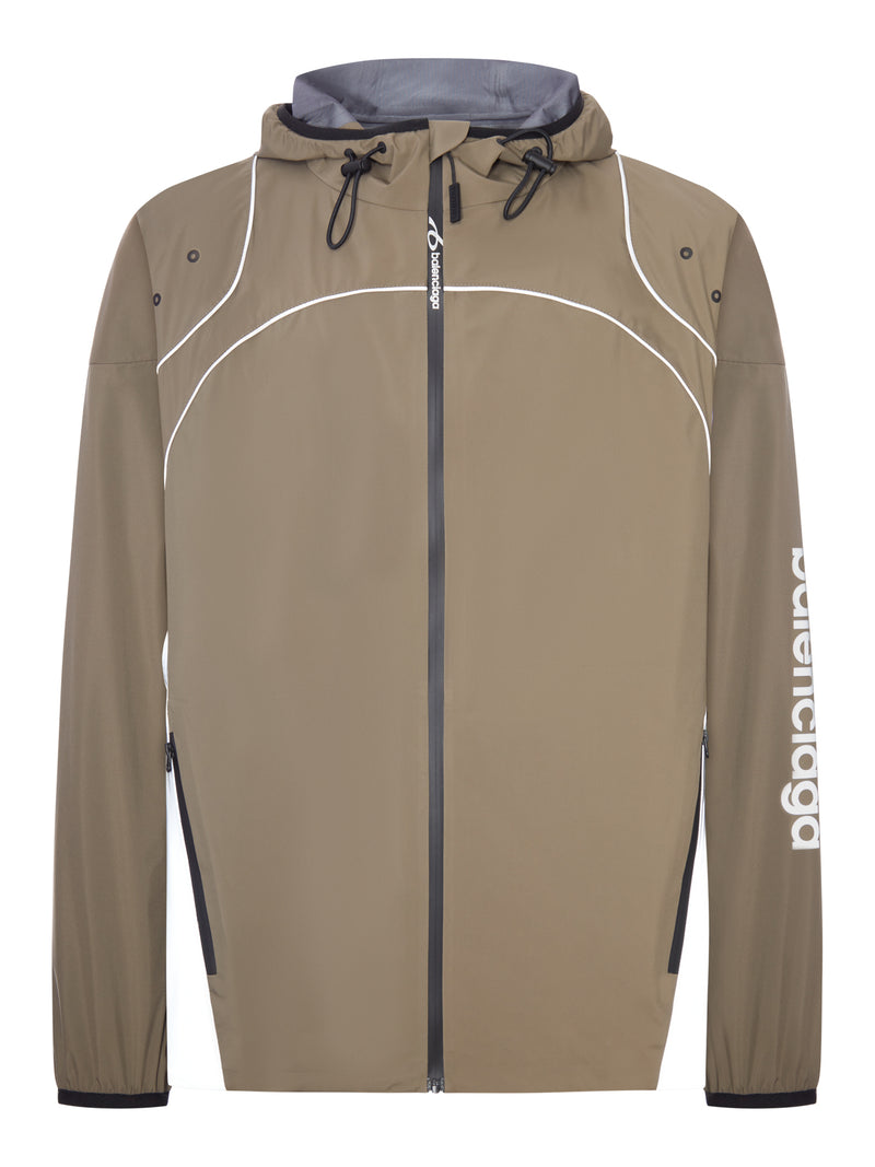 MEN`S TECHWEAR ZIP-UP JACKET IN GREY
