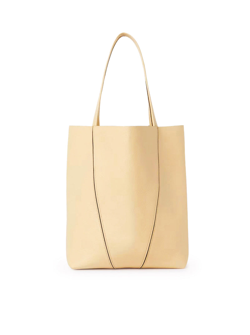 CHLOÉ SPIN TOTE BAG IN GRAINY LEATHER