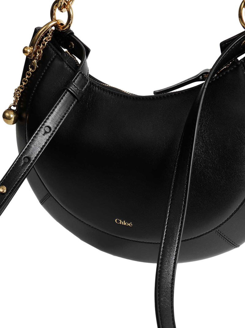 BANANA LEATHER SHOULDER BAG