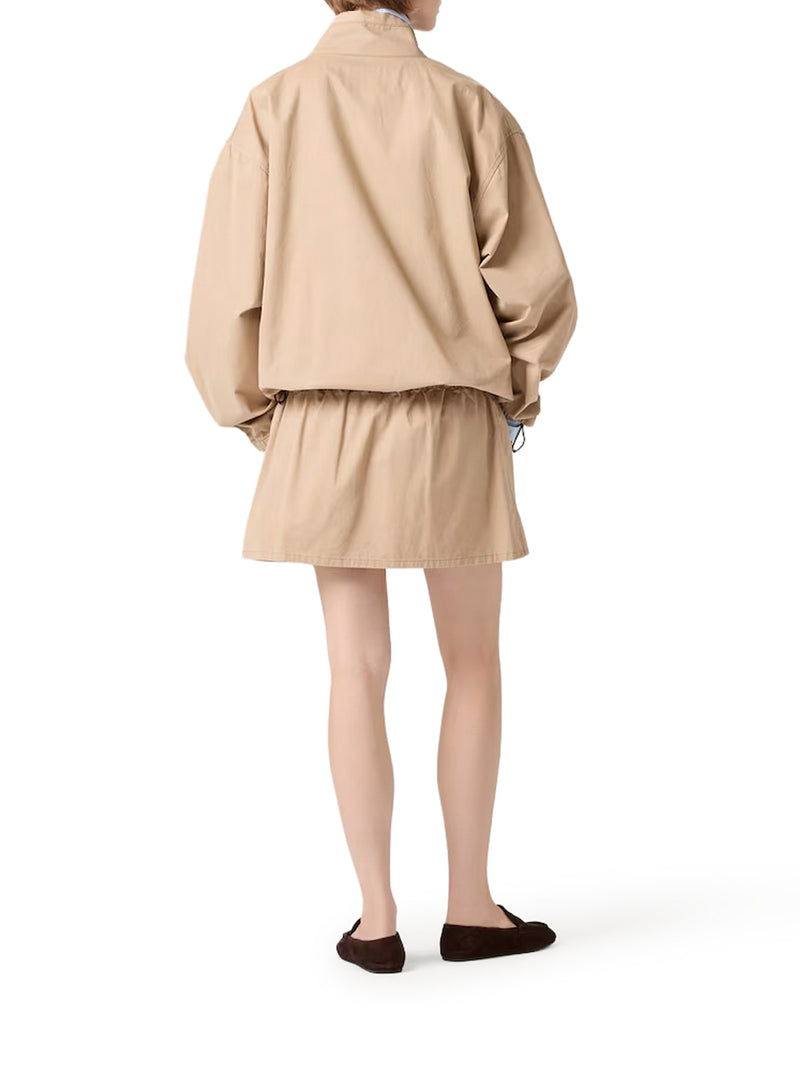 BLOUSON IN GABARDINE WASHED