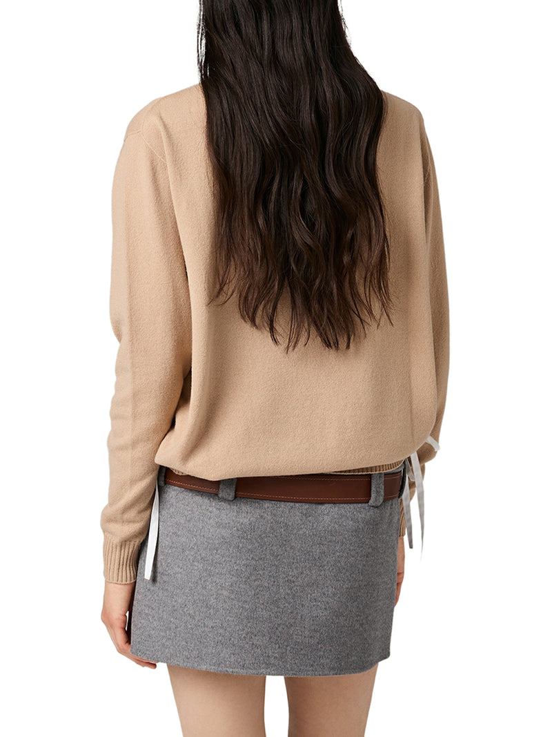 CASHMERE HIGH NECK SWEATER