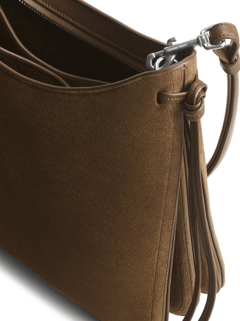 KHAKI SUEDE GIG BAG