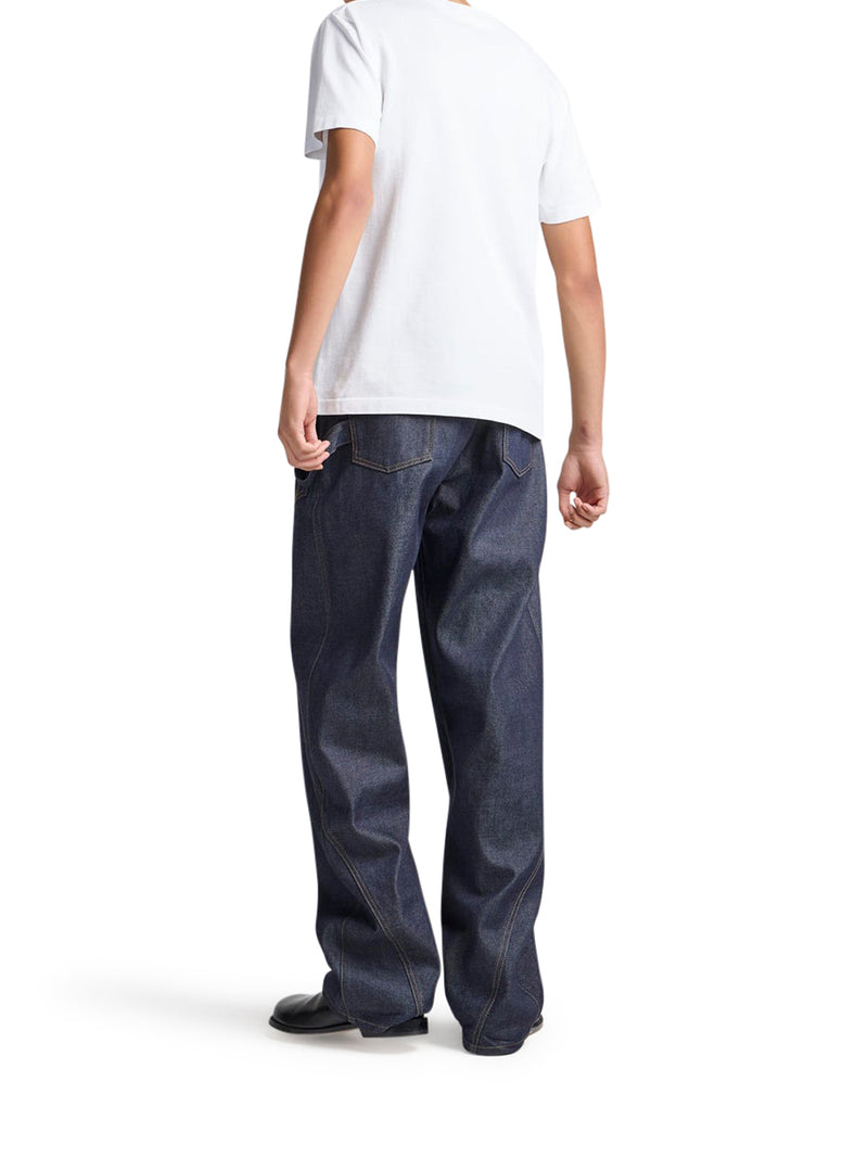 T-SHIRT WITH EMBROIDERED ANCHOR