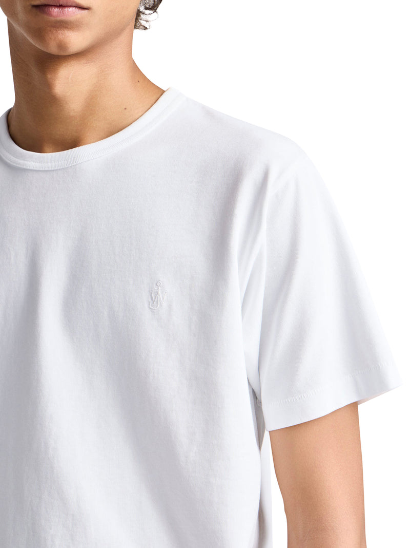 T-SHIRT WITH EMBROIDERED ANCHOR