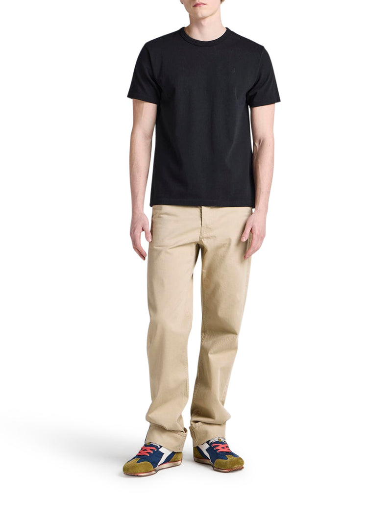 T-SHIRT WITH EMBROIDERED ANCHOR