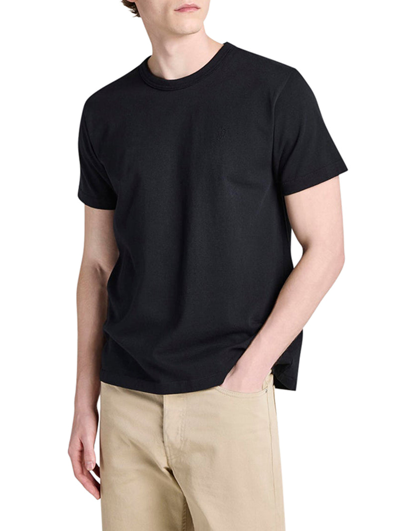 T-SHIRT WITH EMBROIDERED ANCHOR