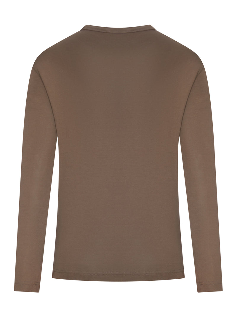 LONG-SLEEVED COTTON T-SHIRT