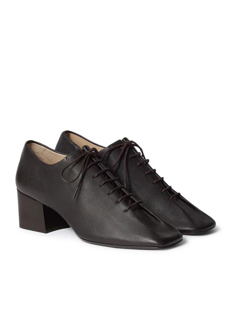 SOUTIS CLASSIC DERBIES WITH 55MM HEEL IN LEATHER