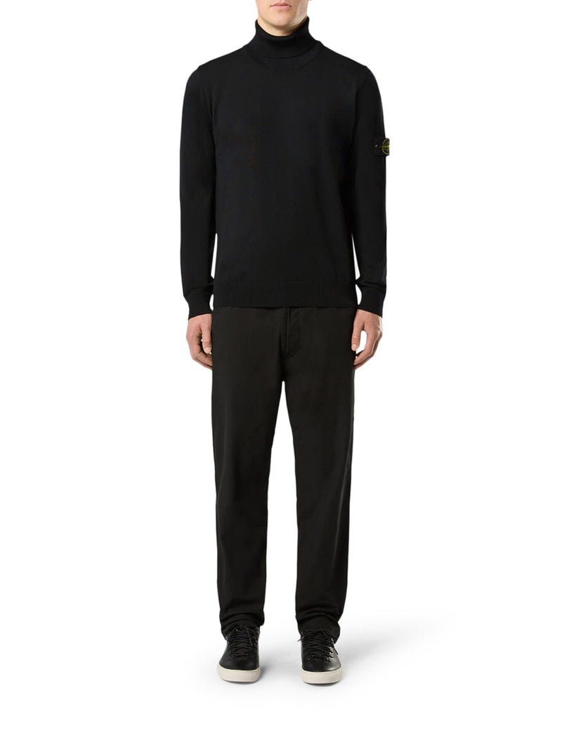 COMPASS LOGO TURTLENECK SWEATER