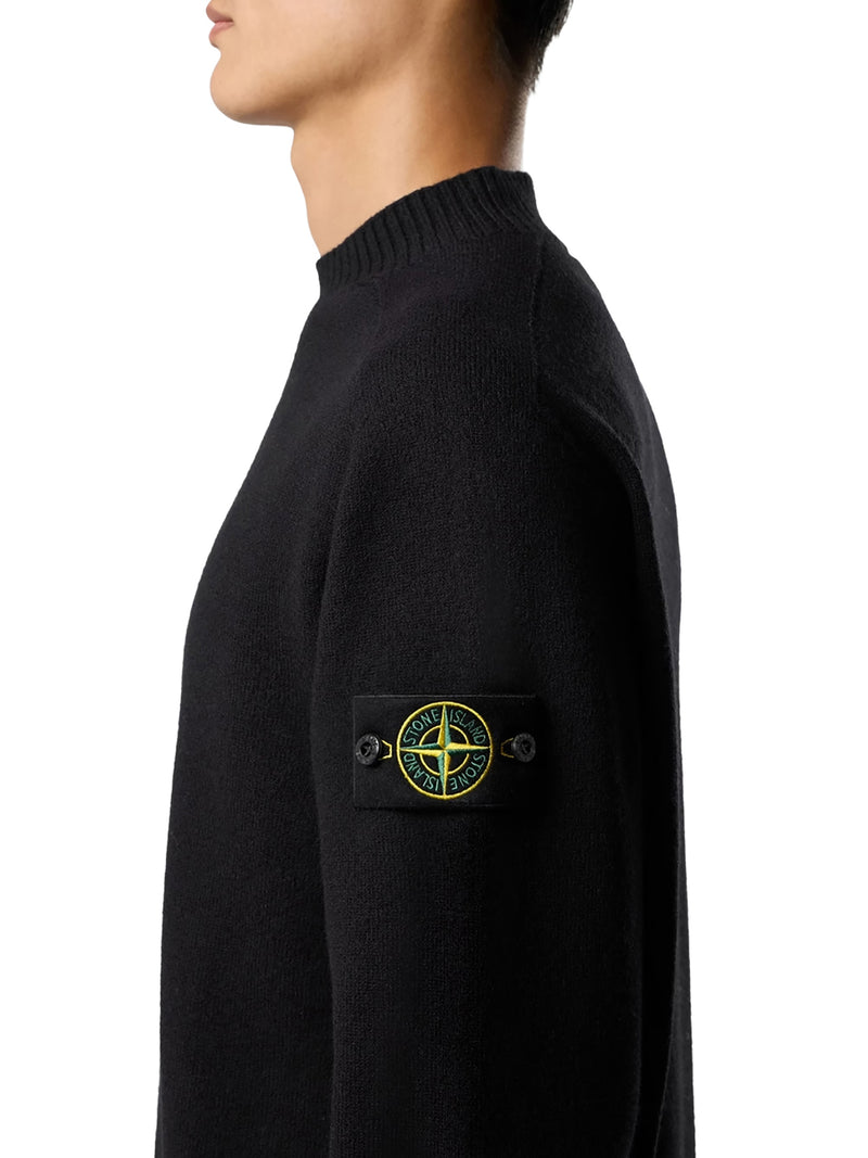 RWS FELTED WOOL SWEATER WITH RAGLAN SLEEVES