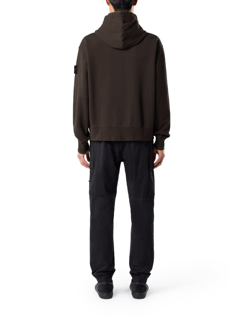 COTTON ZIP-UP HOODIE