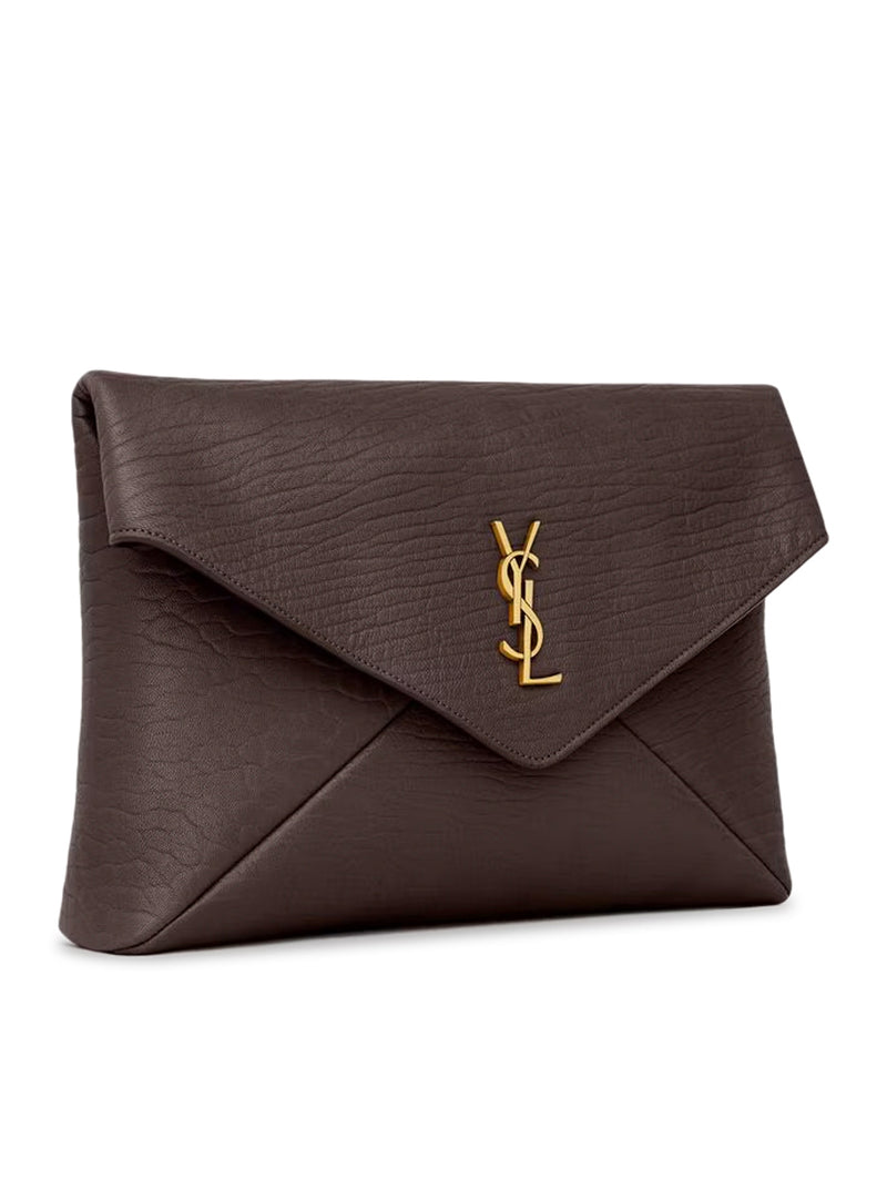 CASSANDRE LARGE LAMBSKIN ENVELOPE POUCH