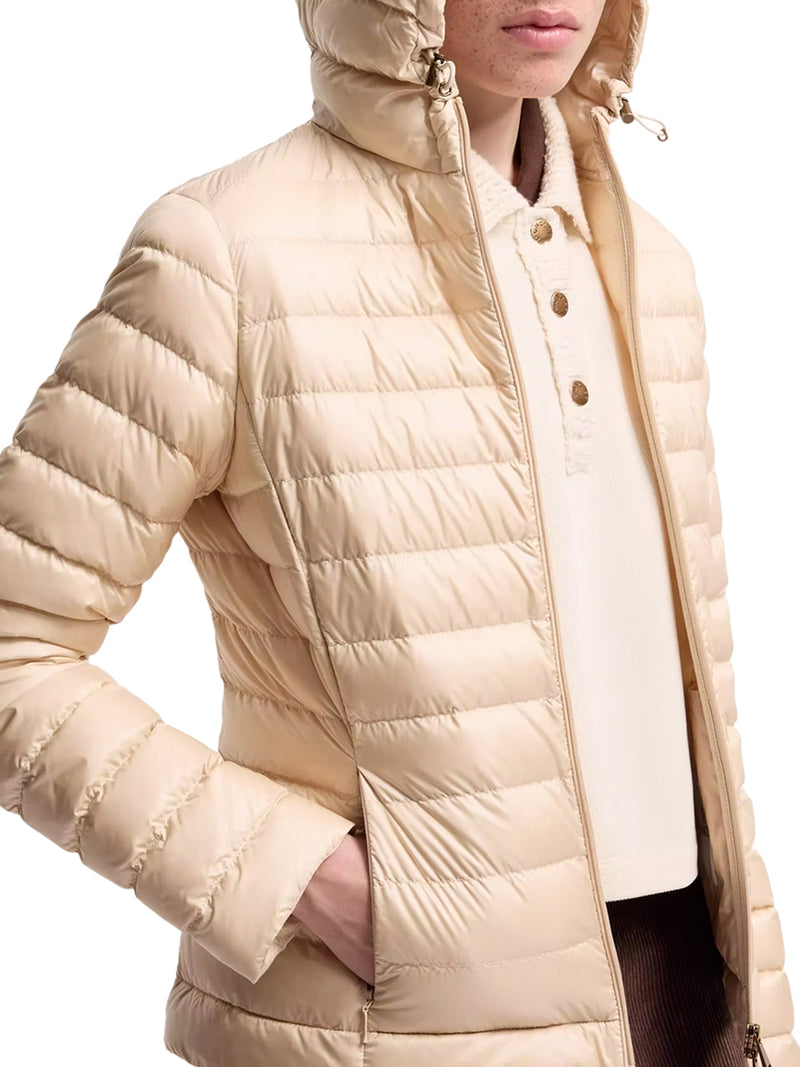 IGELHOOD SHORT DOWN JACKET IN LONGUE SAISON
