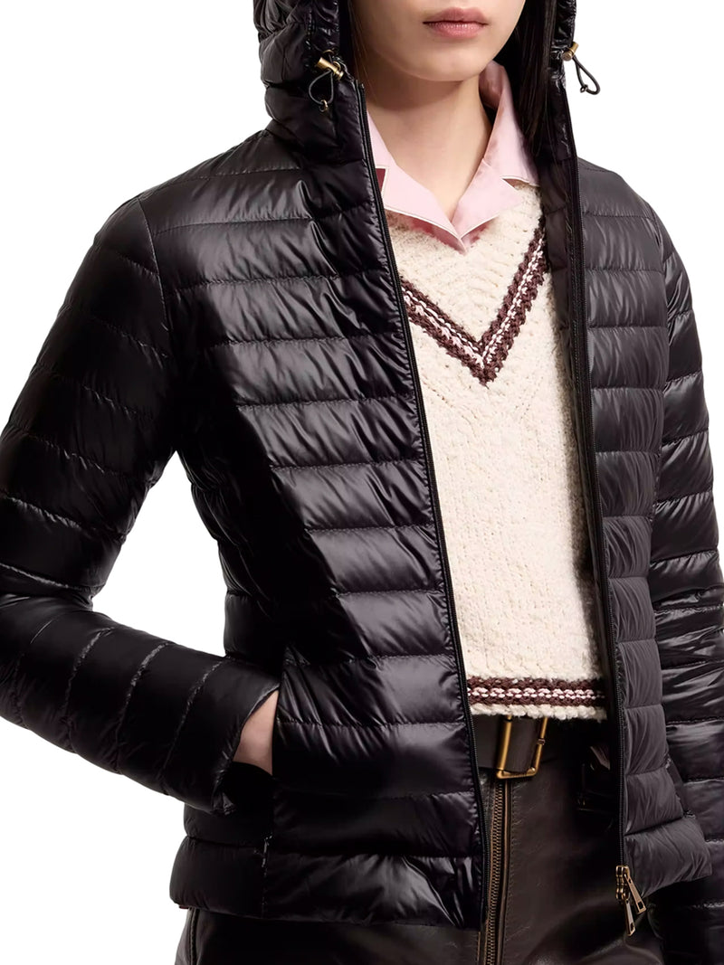 IGELHOOD SHORT DOWN JACKET IN LONGUE SAISON
