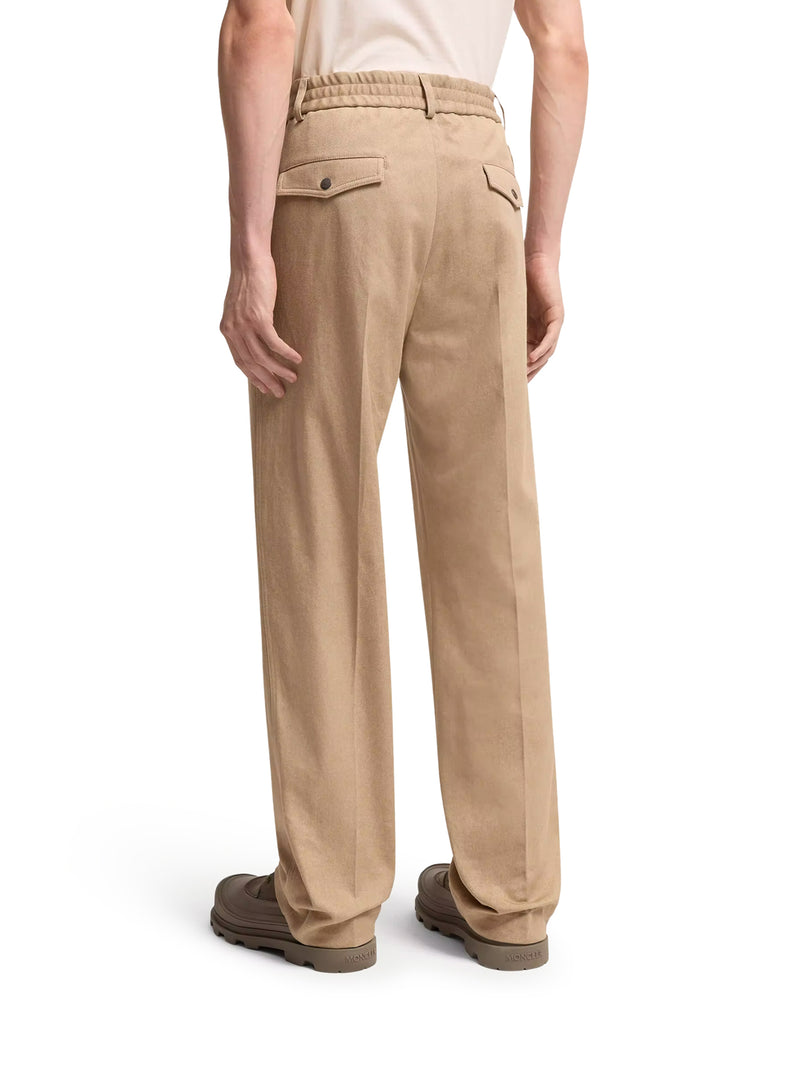 SARTORIAL COTTON TROUSERS