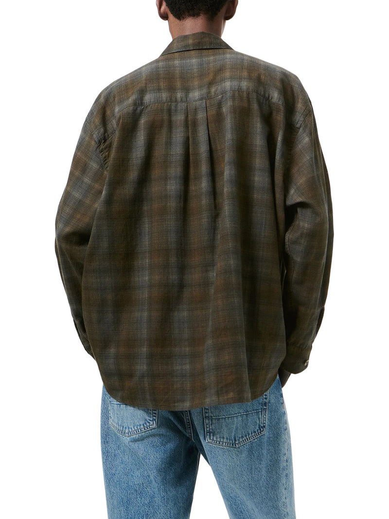 BORROWED CHECKED SHIRT