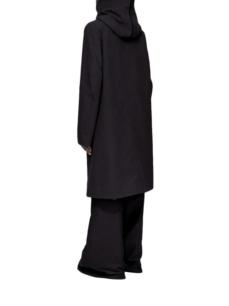 LONG COTTON PARKA WITH HOOD