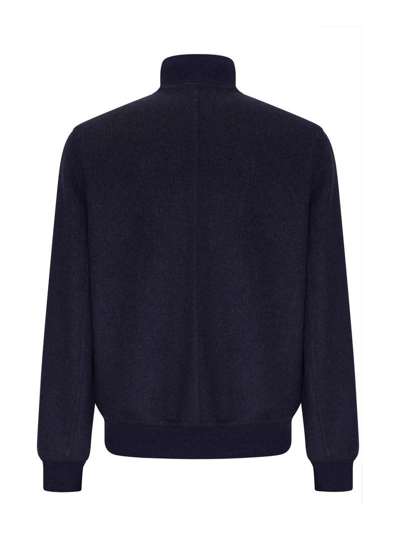 WOOL AND CASHMERE BLOUSON