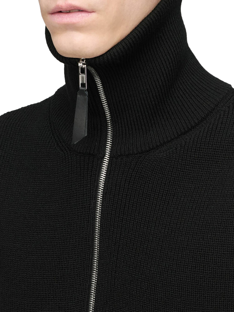 ZIP KNIT GILET
