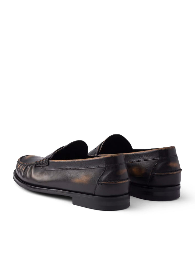 ANTIQUE LEATHER LOAFERS