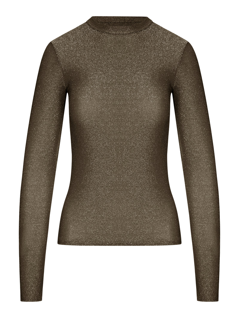 LUREX LONG-SLEEVE T-SHIRT