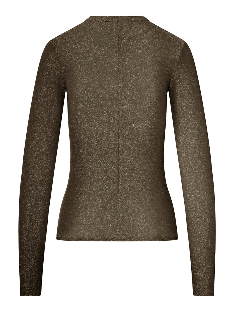 LUREX LONG-SLEEVE T-SHIRT
